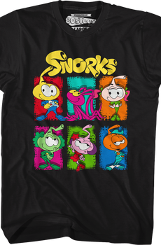 Color Blocks Snorks T-Shirt