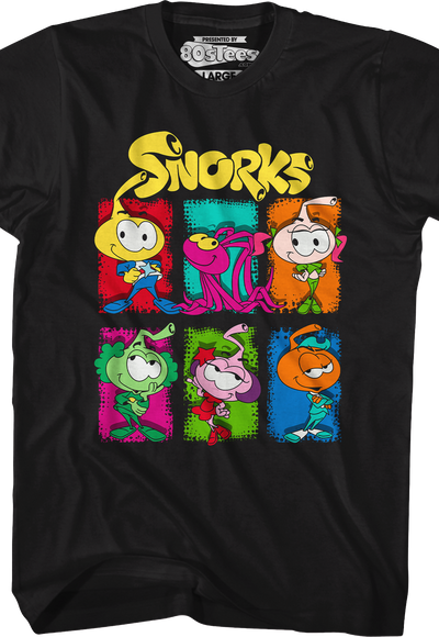 Color Blocks Snorks T-Shirt