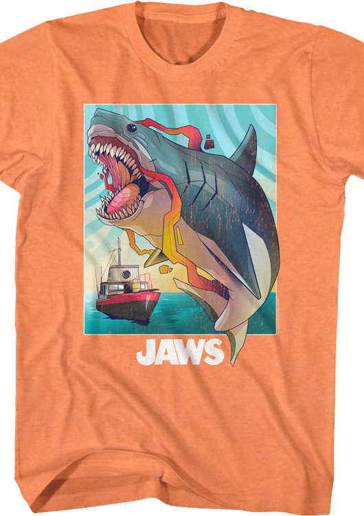 Colorful Attack Jaws T-Shirt - main product image