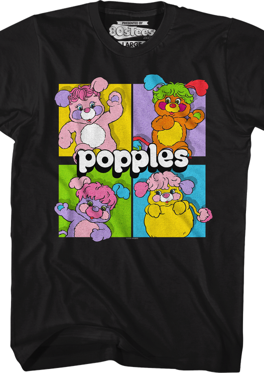 Colorful Blocks Popples T-Shirt - main product image
