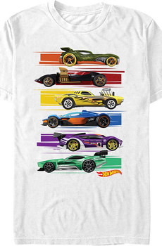 Colorful Cars Hot Wheels T-Shirt