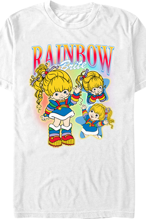 Colorful Collage Rainbow Brite T-Shirtmain product image