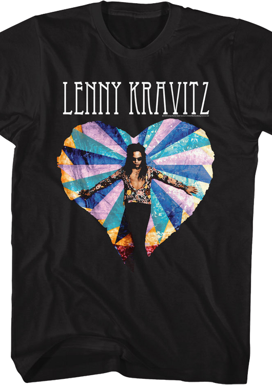 Colorful Heart Lenny Kraviz T-Shirt - main product image