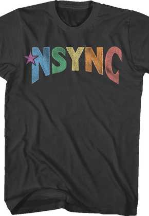 Colorful Logo NSYNC Shirt