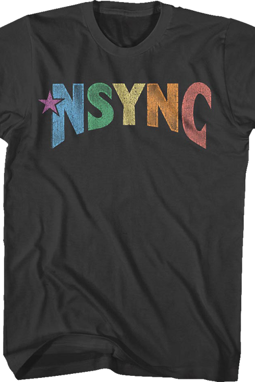 Colorful Logo NSYNC Shirtmain product image