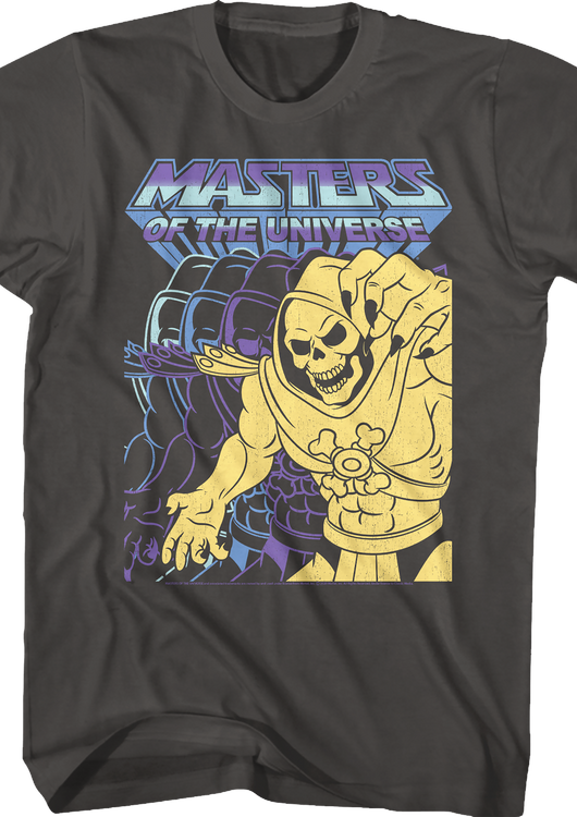 Colorful Skeletor Masters of the Universe T-Shirt - main product image