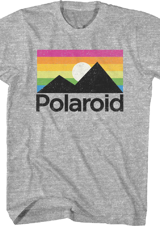 Colorful Sunset Polaroid T-Shirt - main product image