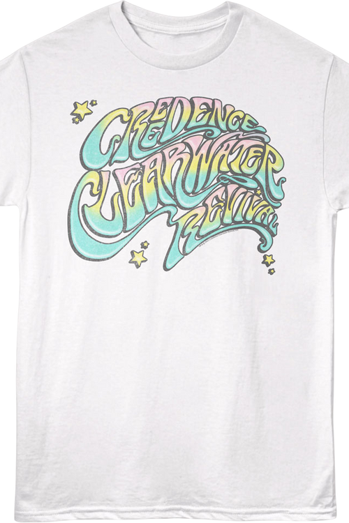Colorful Wave Creedence Clearwater Revival T-Shirtmain product image