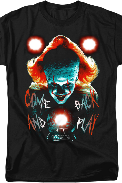 Come Back And Play IT Chapter Two Shirtmain product image