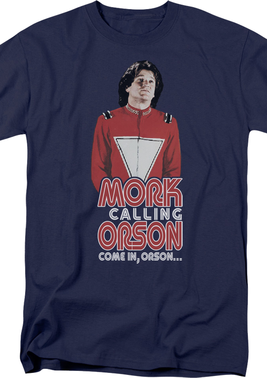 Come In Orson Mork And Mindy T-Shirt - main product image