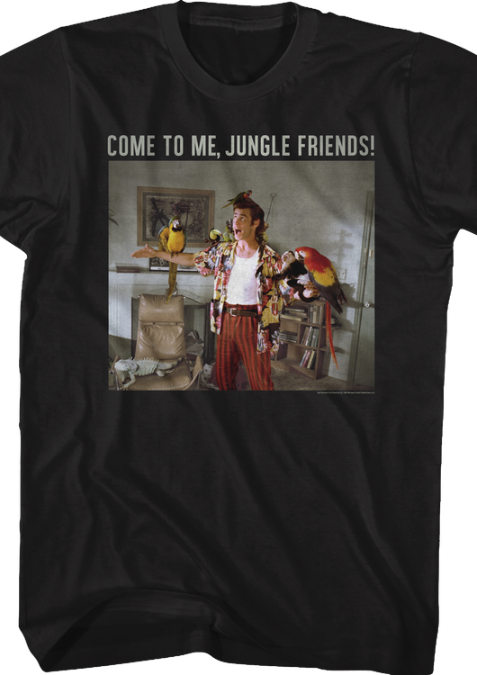 Come To Me Jungle Friends Ace Ventura T-Shirt - main product image