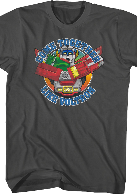 Come Together Like Voltron T-Shirt - main product image