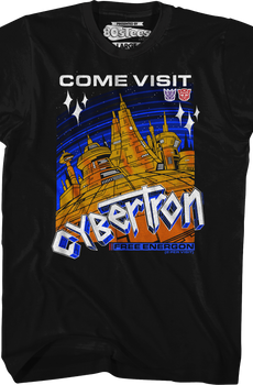 Come Visit Cybertron Transformers T-Shirt