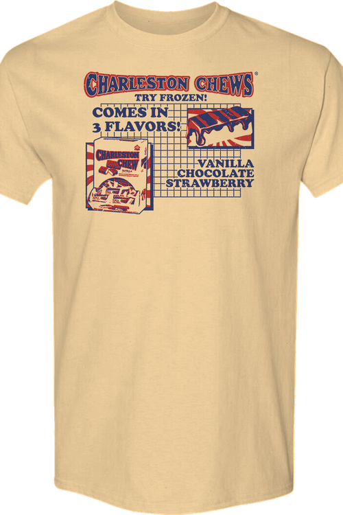 Comes In 3 Flavors Charleston Chew T-Shirtmain product image