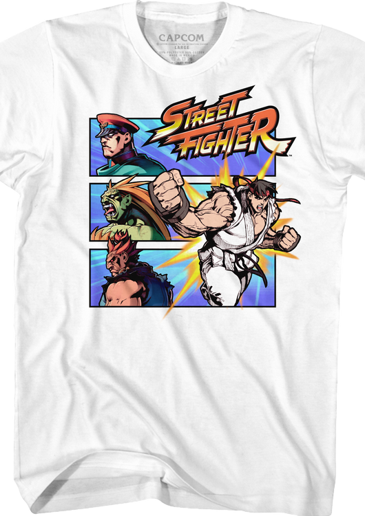 Comic Attack Street Fighter T-Shirt - main product image