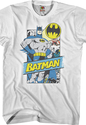 Comic Background Batman T-Shirt