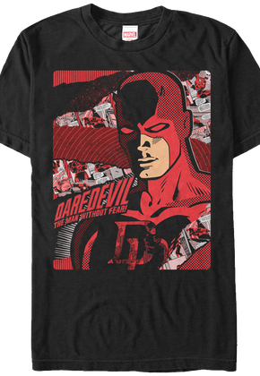 Comic Background Daredevil T-Shirt