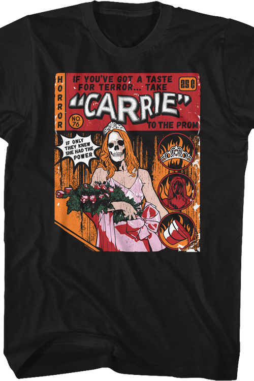 Comic Book Cover Carrie T-Shirtmain product image