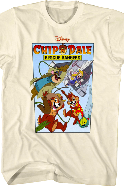 Comic Book Cover Chip 'n Dale Rescue Rangers T-Shirtmain product image