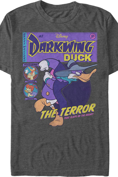 Comic Book Cover Darkwing Duck T-Shirtmain product image