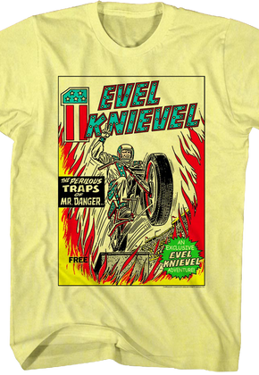 Comic Book Cover Evel Knievel T-Shirt