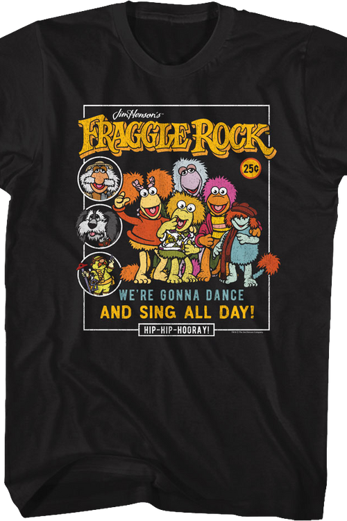 Comic Book Cover Fraggle Rock T-Shirtmain product image