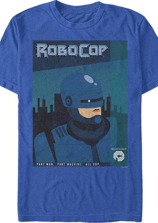 Comic Book Cover Robocop T-Shirt - main product image