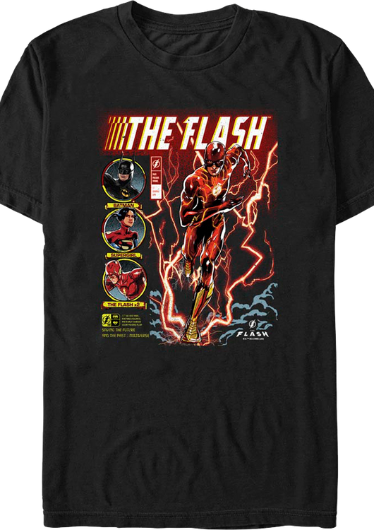 Comic Book Cover The Flash T-Shirt - main product image