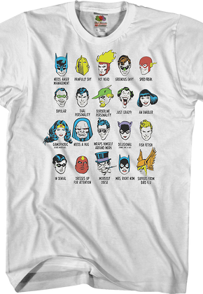 Comic Book Issues Justice League T-Shirt