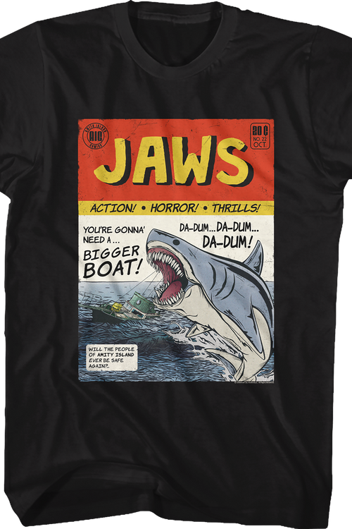 Comic Book Jaws T-Shirtmain product image