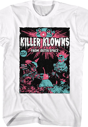 Comic Book Killer Clowns From Outer Space T-Shirt