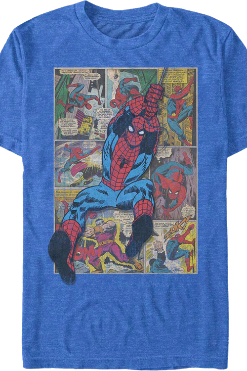 Comic Book Swing Spider-Man T-Shirtmain product image