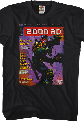 Comic Cover Judge Dredd T-Shirt
