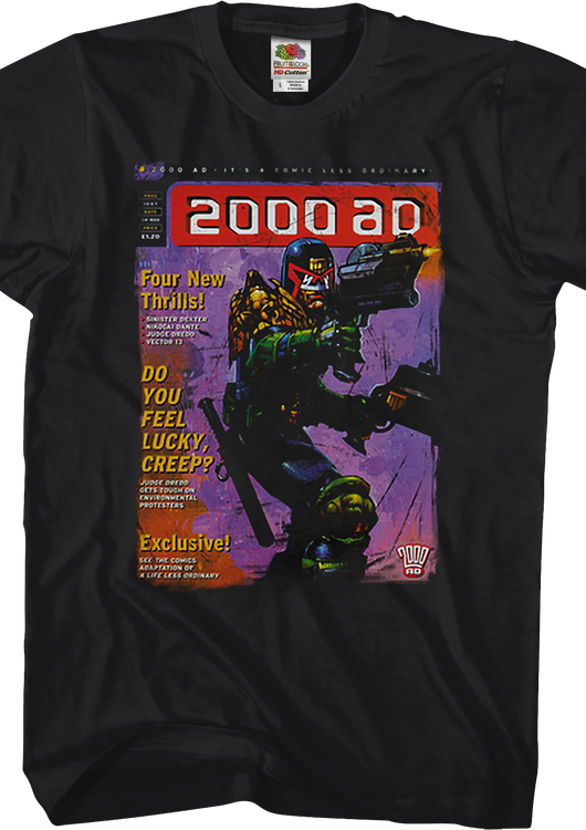 Comic Cover Judge Dredd T-Shirt - main product image