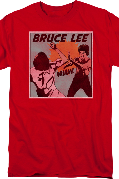 Comic Panel Bruce Lee T-Shirt - main product image