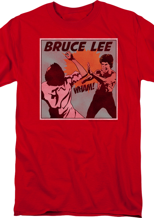 Comic Panel Bruce Lee T-Shirt - main product image