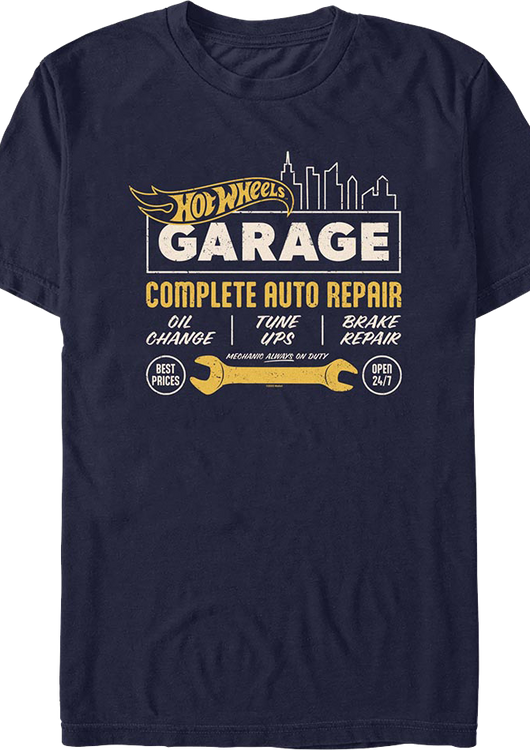 Complete Auto Repair Hot Wheels T-Shirt - main product image