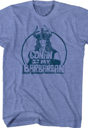 Vintage Sketch Conan Is My Barbarian T-Shirt