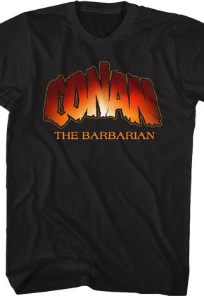 Shadow Logo Conan The Barbarian T-Shirt