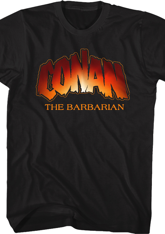 Shadow Logo Conan The Barbarian T-Shirt - main product image