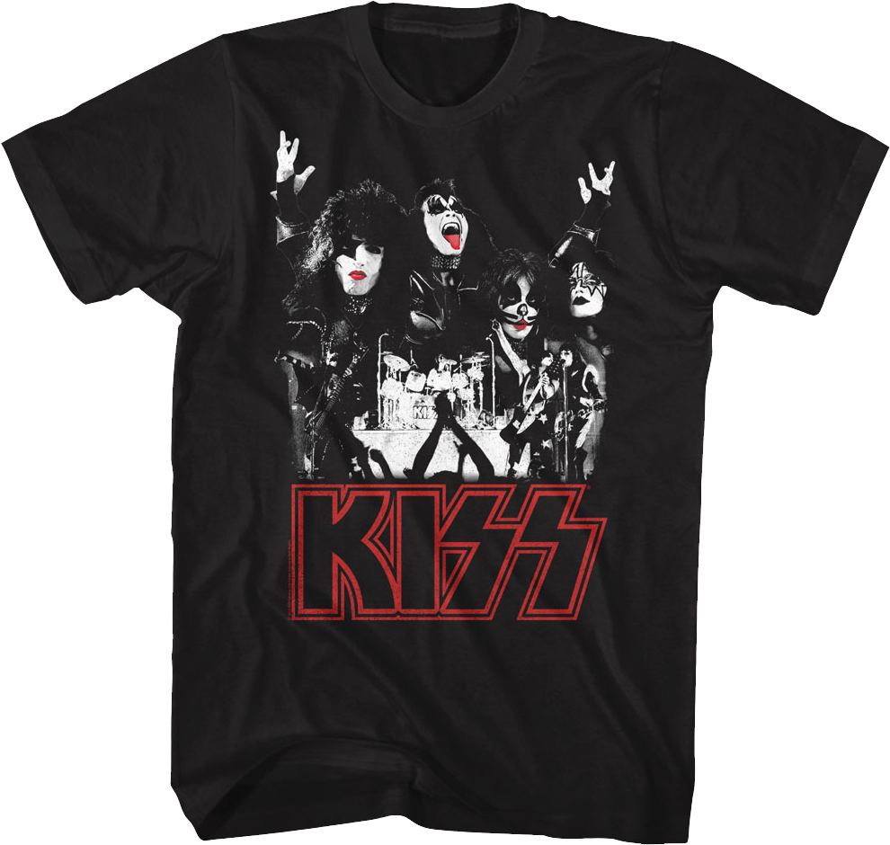 Concert Photo KISS TShirt