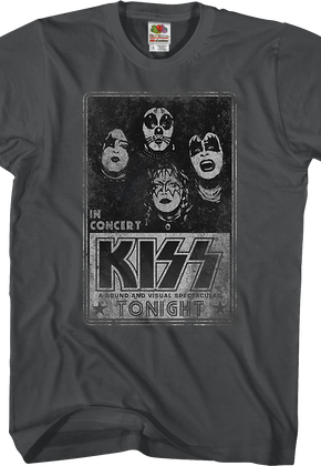 Concert Poster KISS T-Shirt
