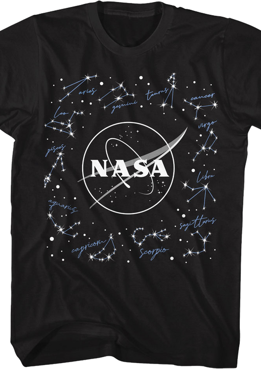Constellations NASA T-Shirt - main product image
