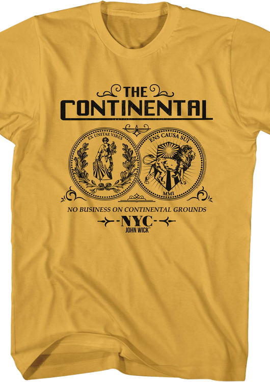 Continental Coin John Wick T-Shirt - main product image