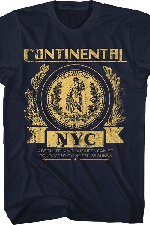 Continental NYC John Wick T-Shirt - main product image