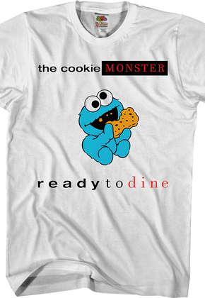 Cookie Monster Ready to Dine Sesame Street T-Shirt