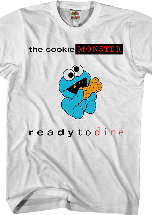 Cookie Monster Ready to Dine Sesame Street T-Shirt - main product image