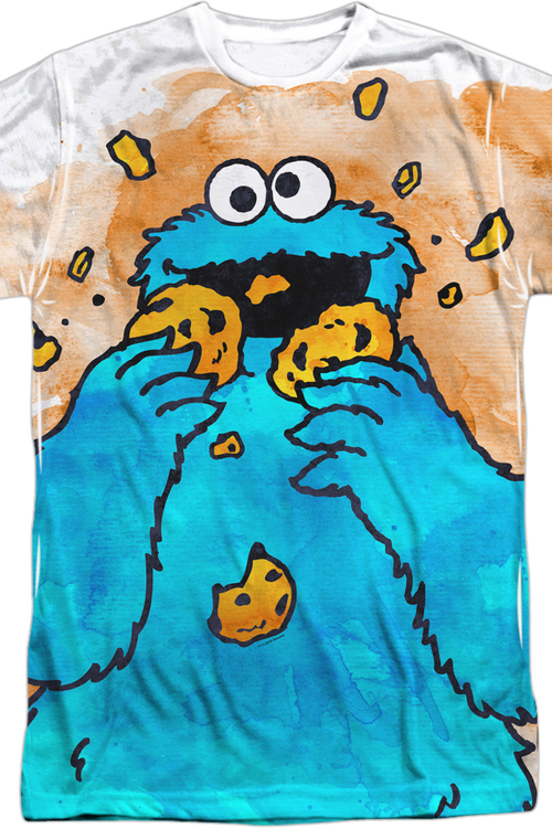 Cookie Monster Sesame Street T-Shirt - main product image