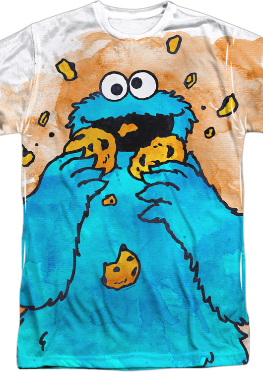 Cookie Monster Sesame Street T-Shirt - main product image