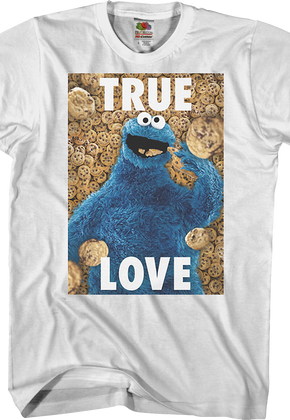 Cookie Monster True Love Sesame Street T-Shirt
